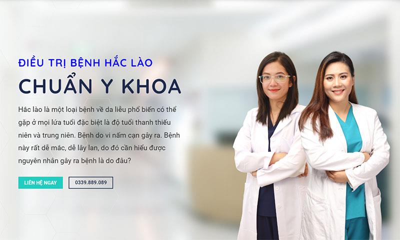 ĐIỀU TRỊ BỆNH HẮC LÀO CHUẨN Y KHOA