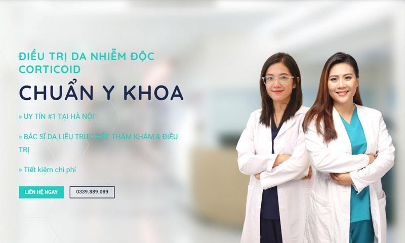 ĐIỀU TRỊ DA NHIỄM ĐỘC CORTICOID CHUẨN Y KHOA