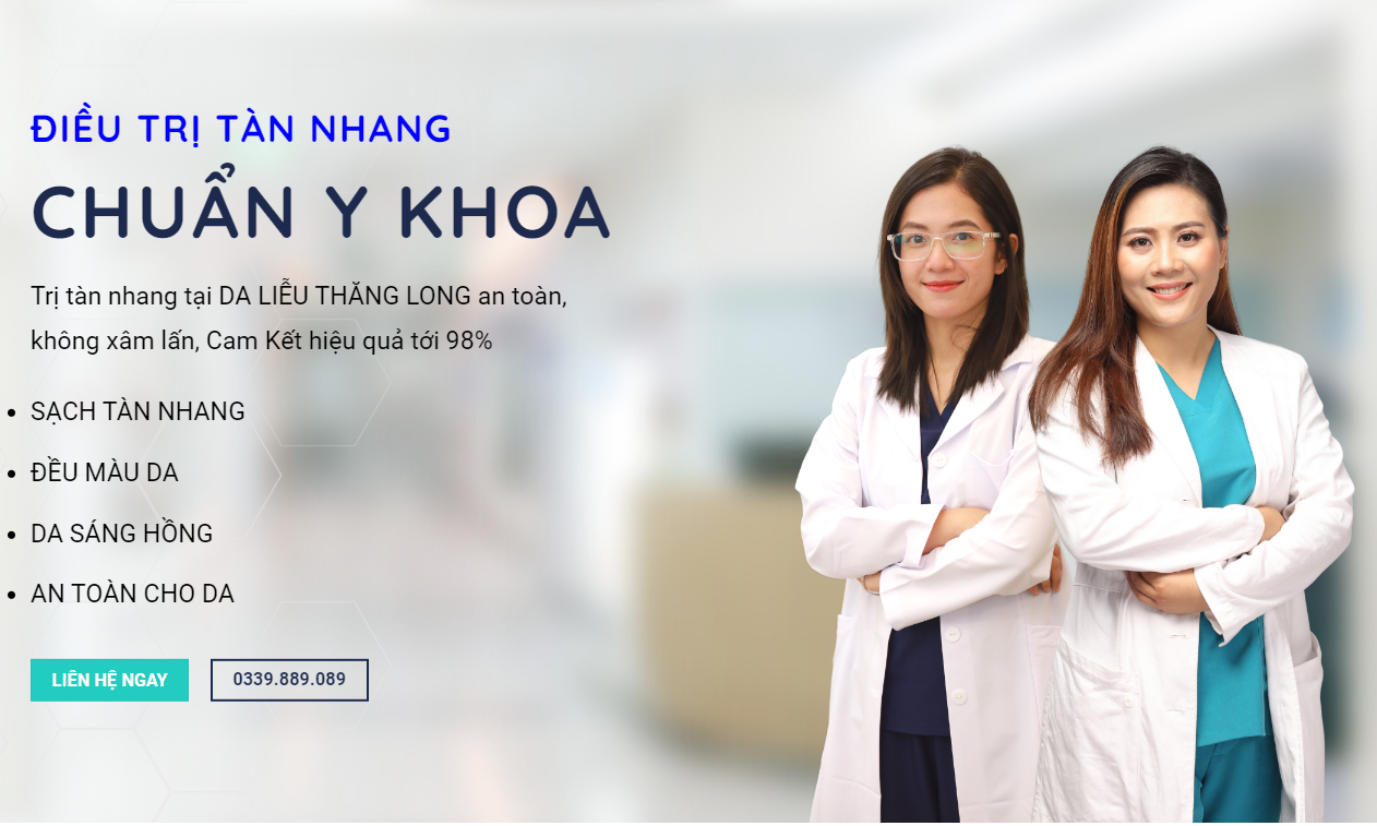  ĐIỀU TRỊ TÀN NHANG CHUẨN Y KHOA