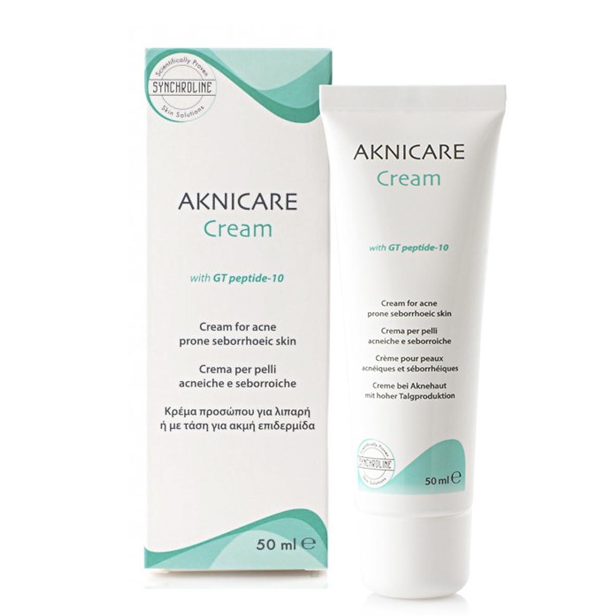 Aknicare Cream Kem giữ ẩm hỗ trợ làm giảm và ngăn ngừa mụn 50ml
