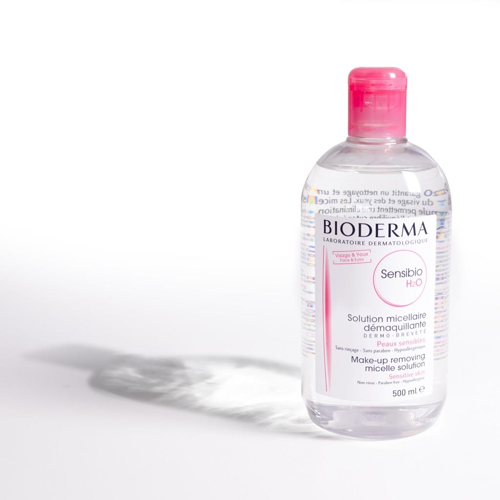 Bioderma nước tẩy trang cho da nhạy cảm - 500ml (Hồng)