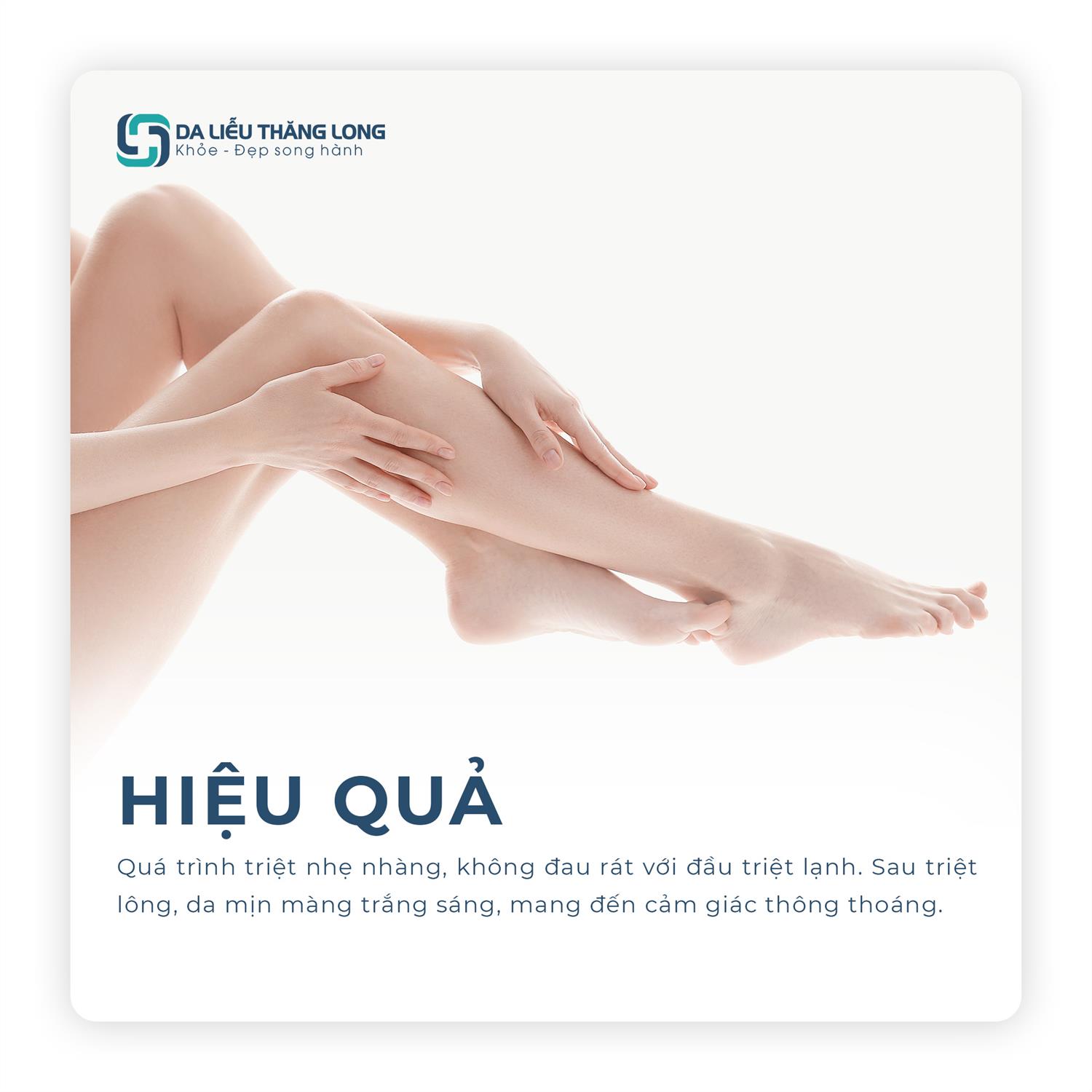 Thẻ 1b triệt lông chân