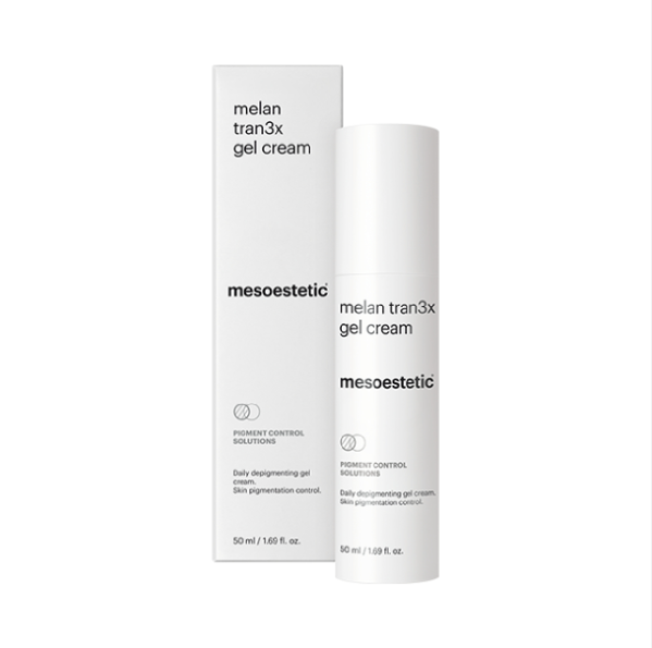 Mesoestetic Melan Tran3x Gel Cream 50ml – Kem trị thâm nám dưỡng trắng da