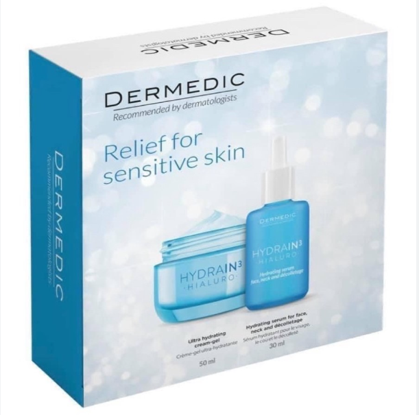 Dermedic Set Kem dưỡng- Serum cấp nước