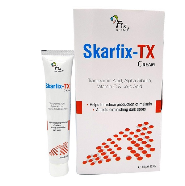 Fixderma Kem Dưỡng Da Mờ Thâm Nám, Tàn Nhang Skarfix-TX Cream 15gr