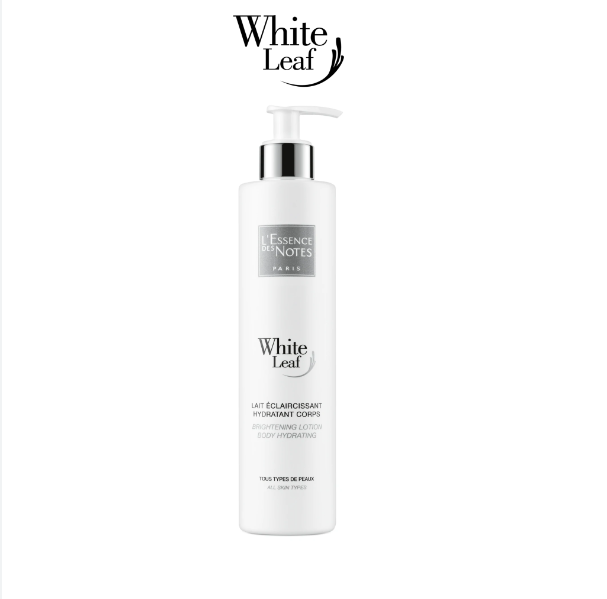 LEssence Des Notes Sữa dưỡng thể làm sáng da , dưỡng ẩm và làm nhạt màu đốm nâu toàn thân WHITE LEAF 200ml