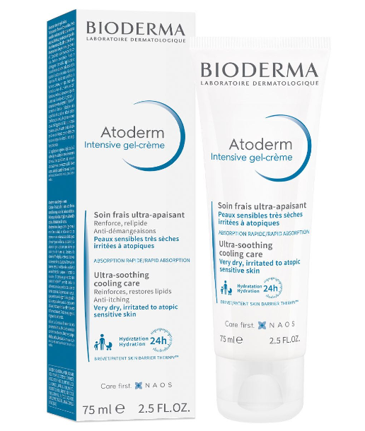 Bioderma Gel dưỡng ẩm cho da khô Atoderm Intensive Gel-creme 75ml
