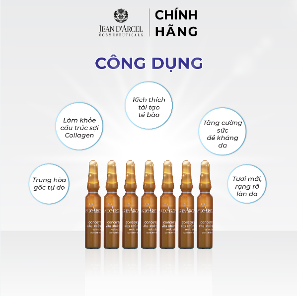 Jean Darcel Concentre vita xtreme Restoative Concentrate x2ml (ống)