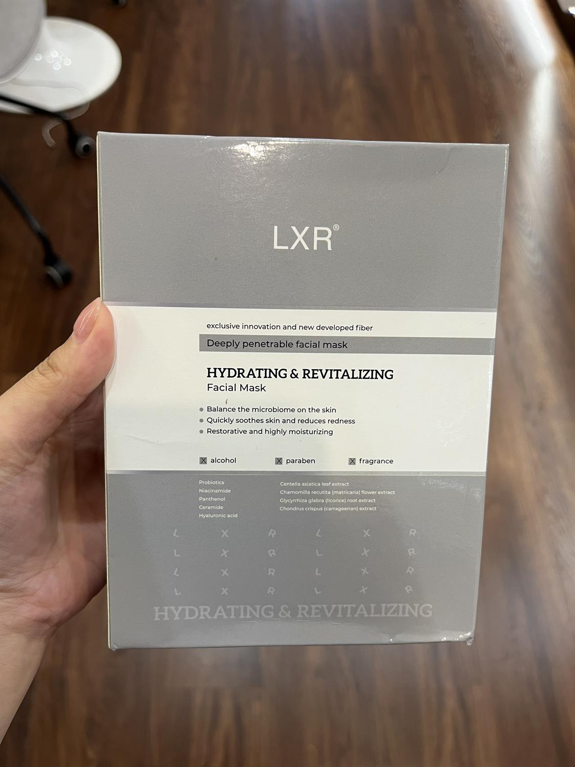 LXR Mặt nạ Lxr Hydrating & Revitalizing ( xám )