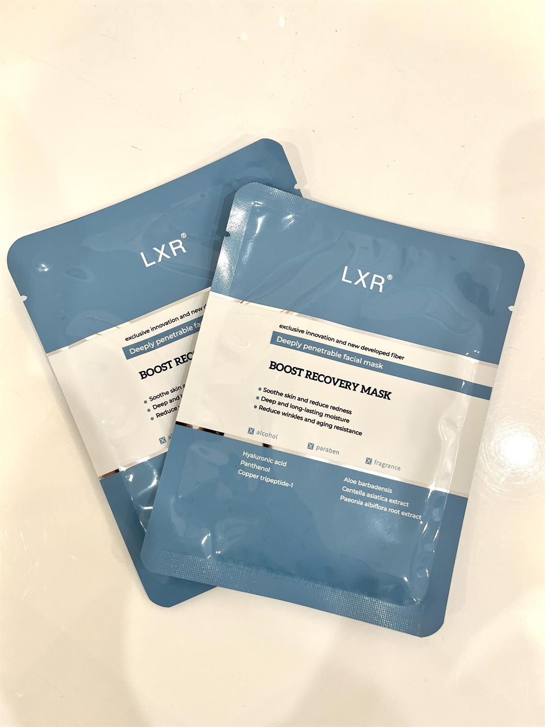 LXR Mặt Nạ Boost Recovery ( xanh)