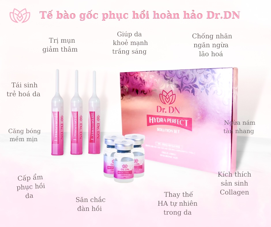 Dr.DN Hydra perfect solution set tinh chất dưỡng ẩm phục hồi