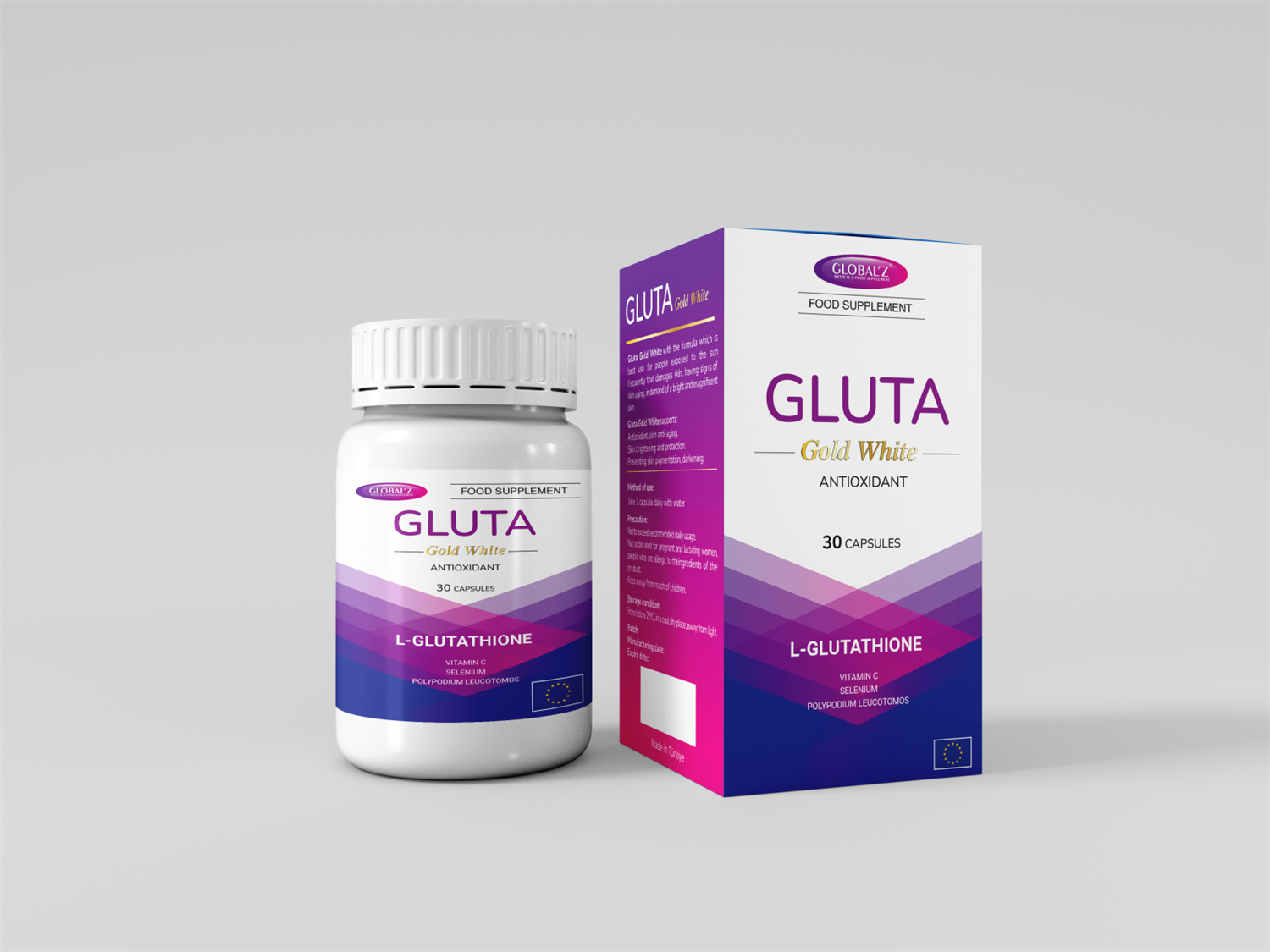 Viên Uống GLUTA Gold White