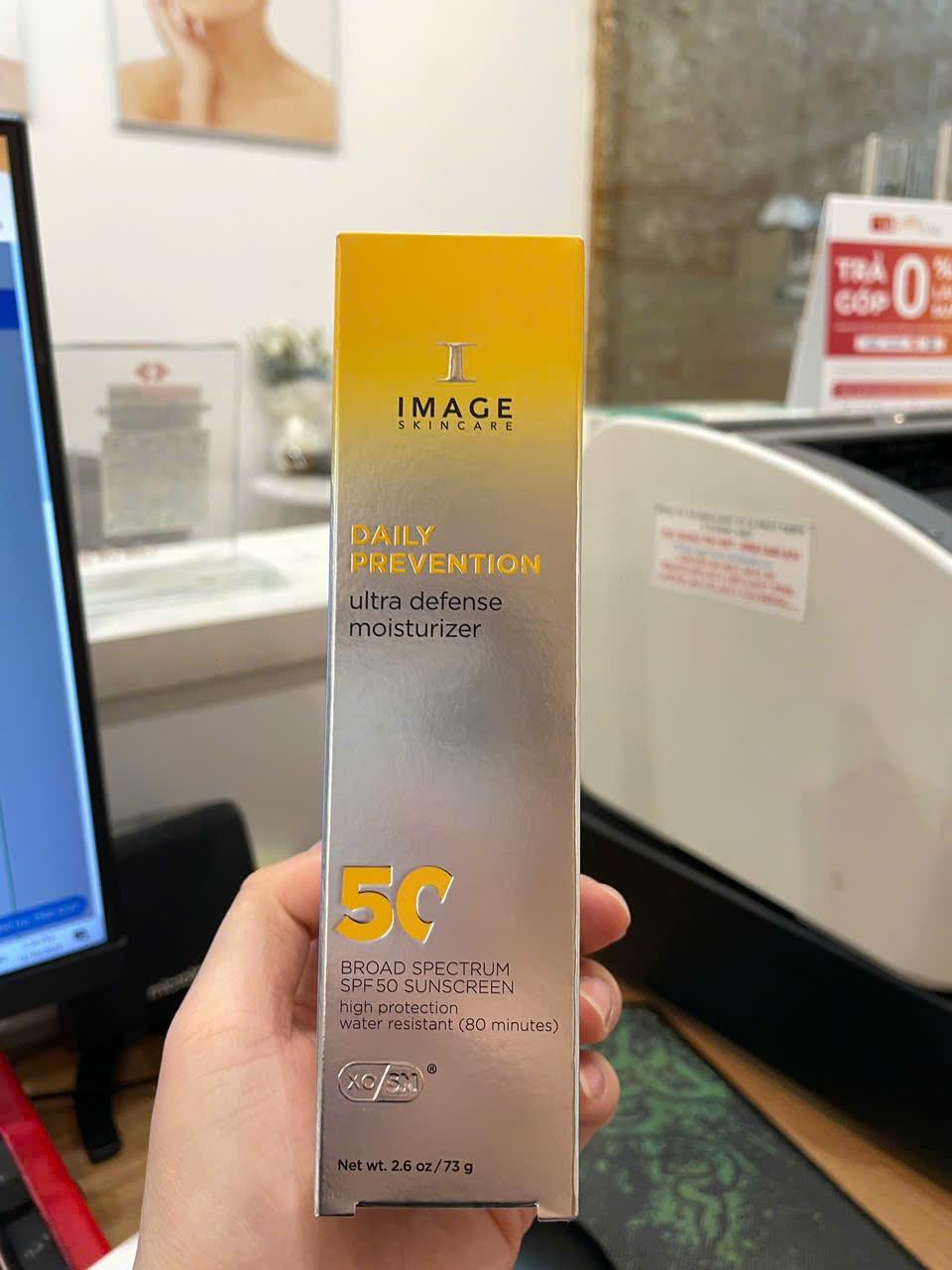 image daily prevention ultra defense moisturizer spf 50