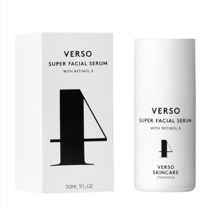 Verso 4  Super Facial Serum with retinol 8 30ml