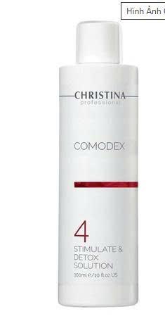 Christina Comodex 4 Stimulate & Detox Solution 300ml Dung Dịch Tái Tạo Và Thanh Lọc Da